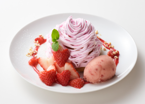 春フェスタ（元町シフォン いちごモンブラン）